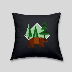 Brown bear cushion Brown bear cushion
